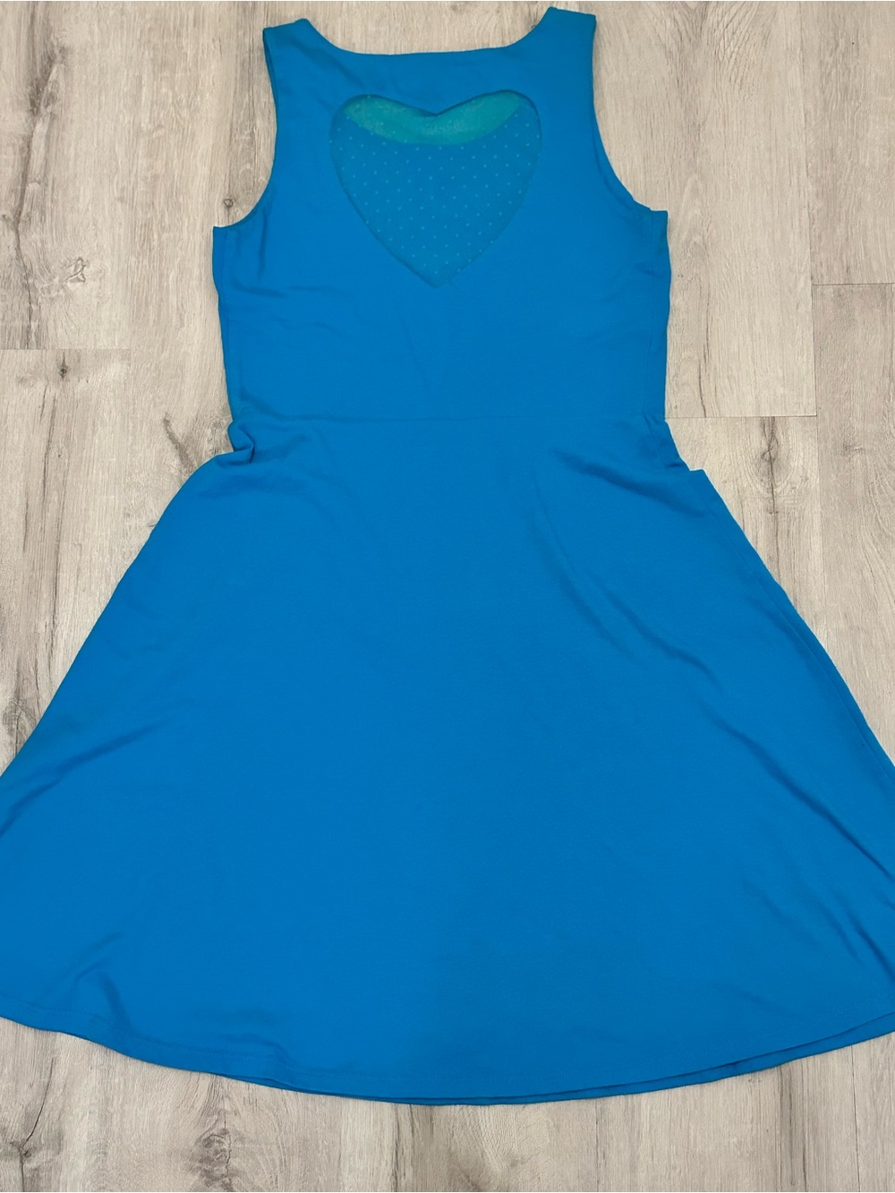 SO Girls' Blue Sleeveless Fit-and-Flare Dress - Picture 2 of 6